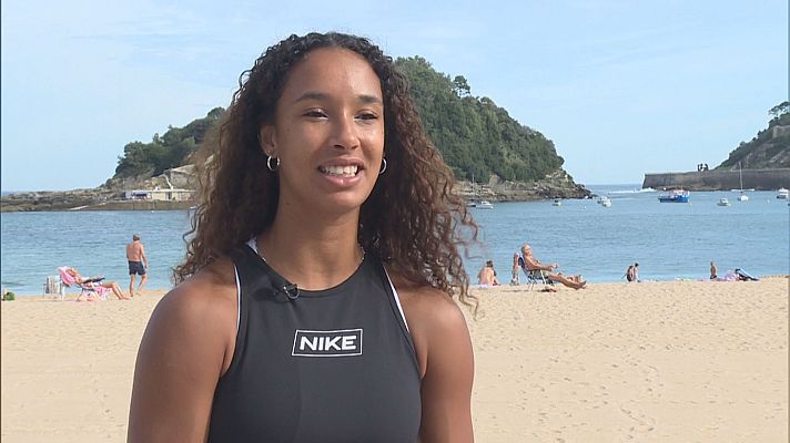 Telediario 2 - María Vicente se centra en el heptatlón para París 2024