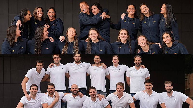 Las selecciones de waterpolo, listas para los campeonatos de Europa
