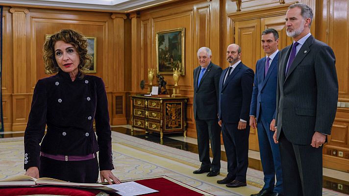 Informativo 24h - María Jesús Montero se convierte en vicepresidenta primera del Gobierno tras la salida de Calviño