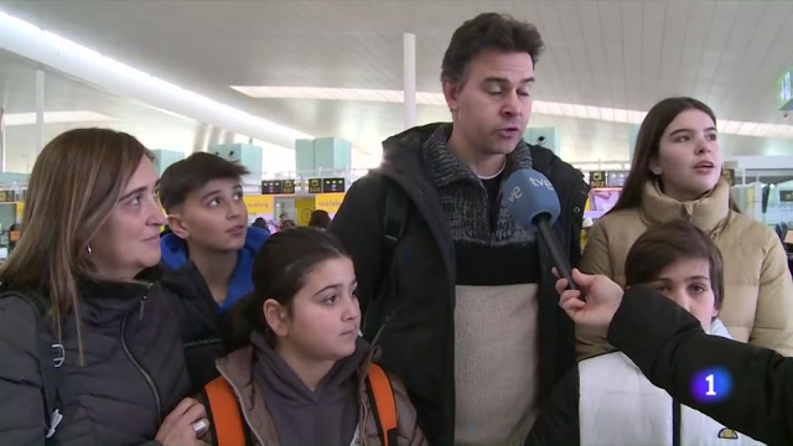 Este viernes ha sido el día con mayor tráfico aéreo de la operación fin de año