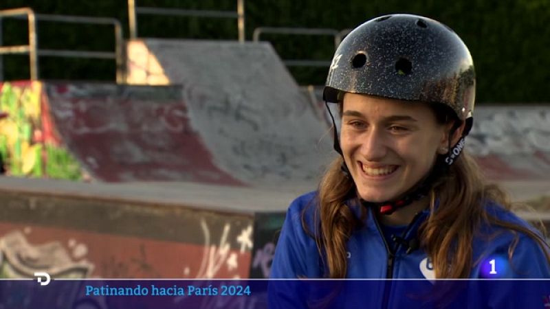 Naia Laso, la joven de 14 años que es una promesa del skate | Ver