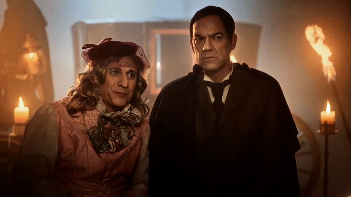 Especiales Nochevieja con José Mota - Pedro Sánchez, Yolanda Díaz y Draculmont