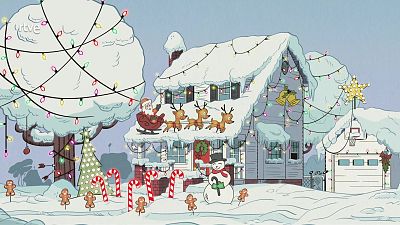 Felices fiestas - Una casa de locos | Ver