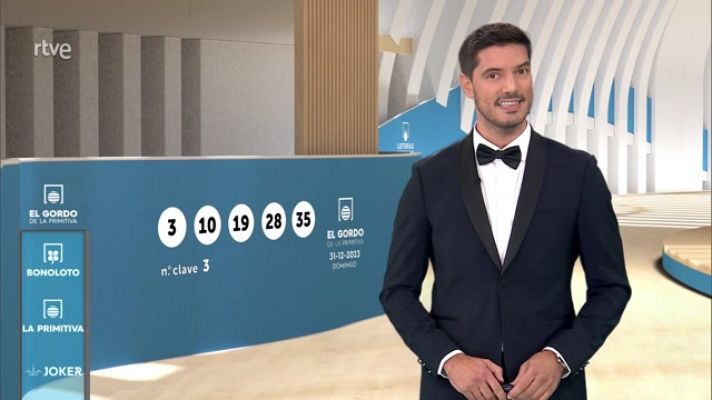 Loterías - Sorteo de la Bonoloto y El Gordo de la Primitiva del 31/12/2023