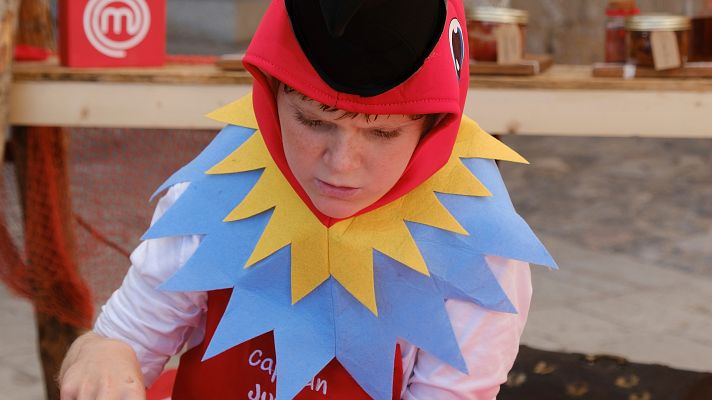 MasterChef Junior - Estanis e Indhira se convierten los "loros" de las cocinas