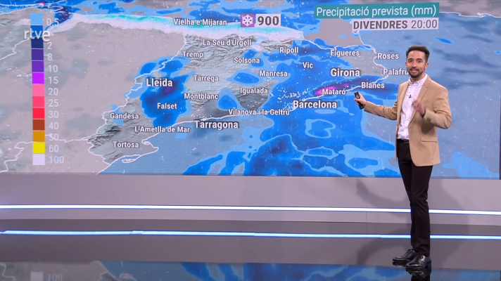 El temps - Primer canvi de temps del 2024 abans de Reis