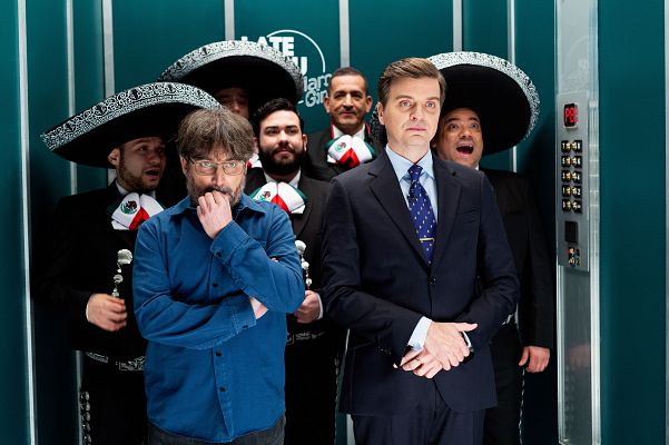 Late Xou con Marc Giró - En el ascensor con Jordi Évole