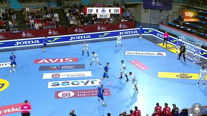 Balonmano - Torneo Internacional de España masculino: España-Eslovaquia