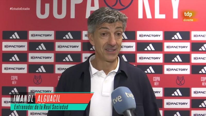 Imanol Alguacil: "Nos lo hemos tomado muy en serio y por eso hemos pasado"