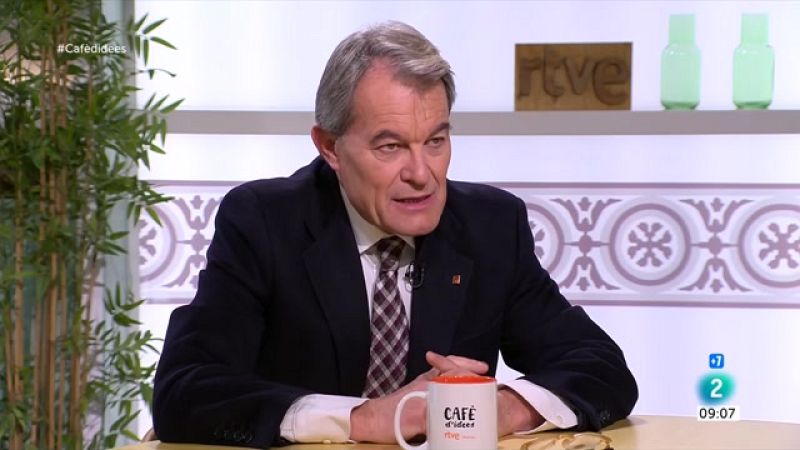 Cafè d'idees - Artur Mas avala la negativa de Junts als decrets anticrisi