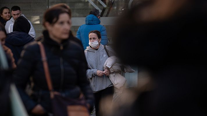 Telediario 1 - Vuelven las mascarillas: ¿cuándo son recomendables?