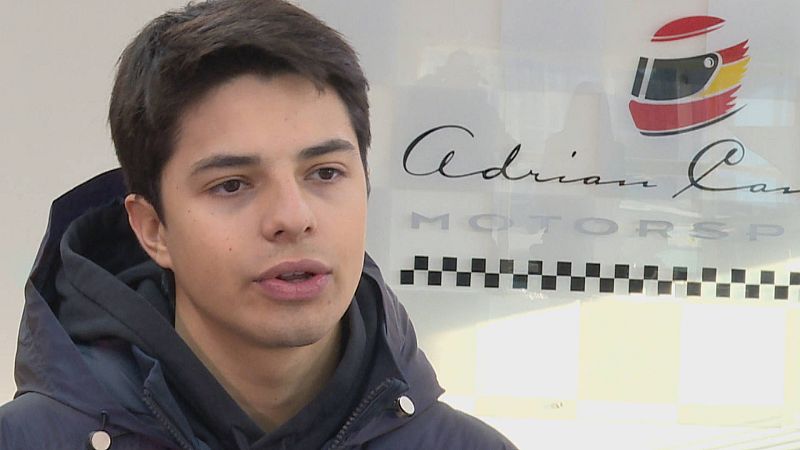 Pepe Martí, promesa del automovilismo español, se prepara para debutar en F2 -- Ver ahora en RTVE Play