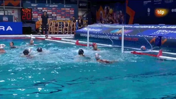 Waterpolo - Previo Cto. de Europa Femenino. 1/4 Final: España - Croacia