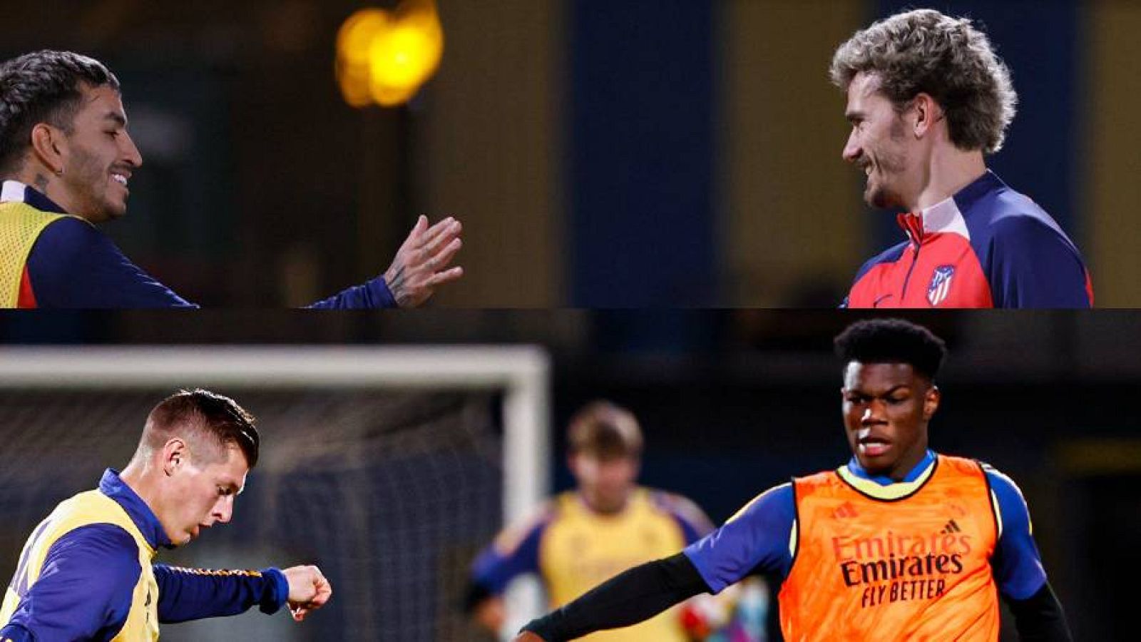 Madrid y Atlético disputan la primera semifinal de la Supercopa de España | Ver