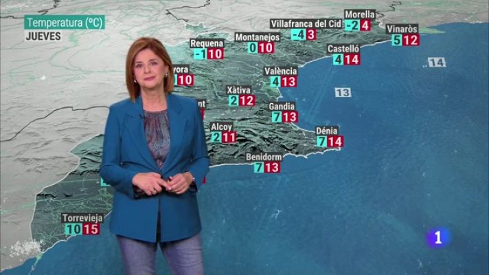 L'informatiu - Comunitat Valenciana - El tiempo en la Comunitat Valenciana 10/01/24