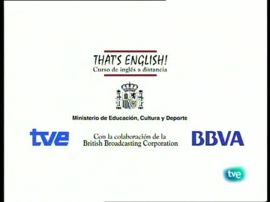 That's English - Módulo 8 - Unidad 7 - Programa 3