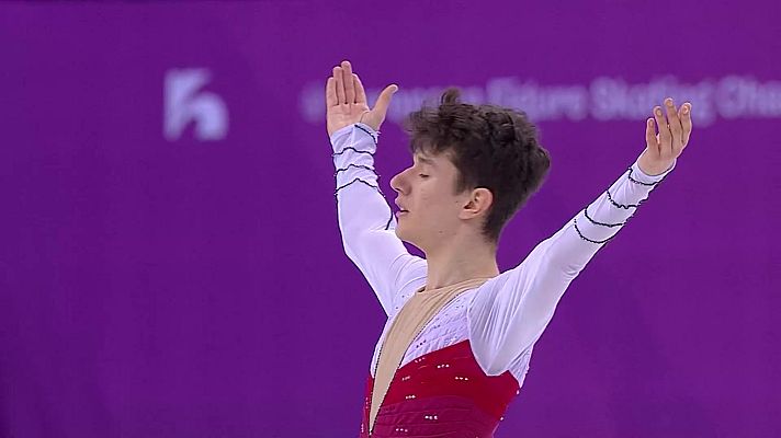 Patinaje sobre hielo - Campeonato de Europa. Corto Masculino Grupo 4, 5 y 6
