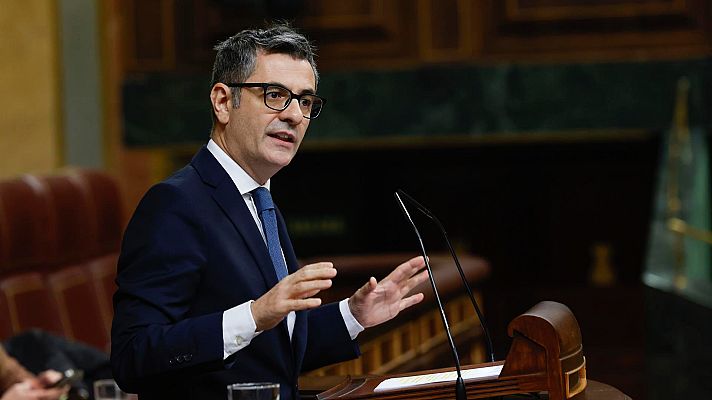 La hora de La 1 - Bolaños afirma que el acuerdo con Junts sobre Justicia "no cambia nada": "El régimen de cuestiones prejudiciales es el mismo"