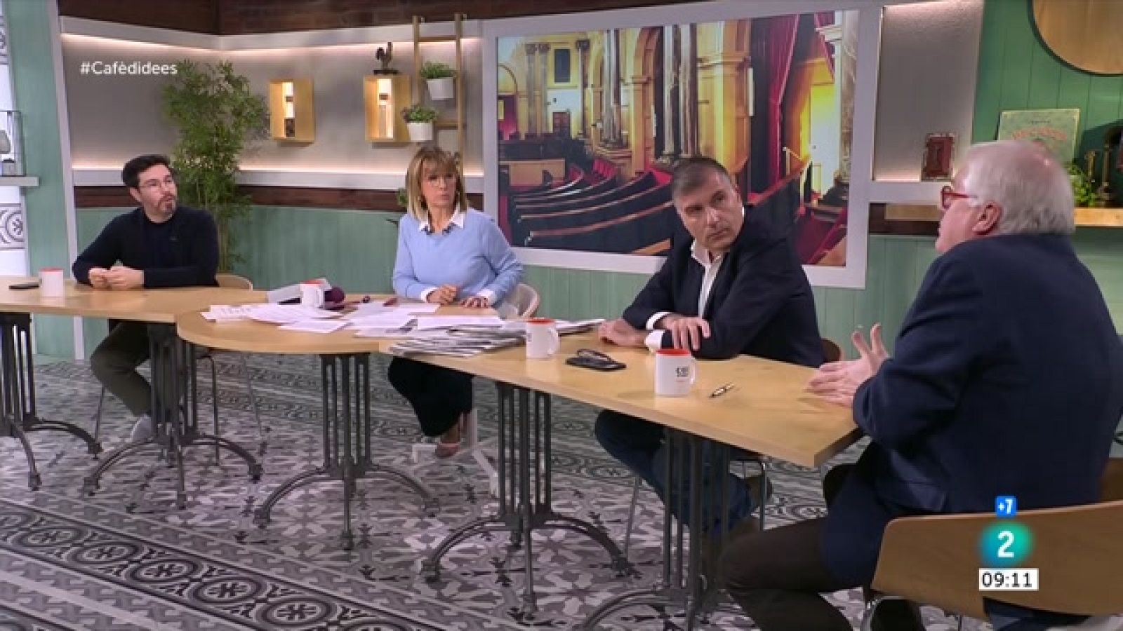 Javier Pacheco, Dani Sánchez-Crespo i Rogelio Santos Queiruga