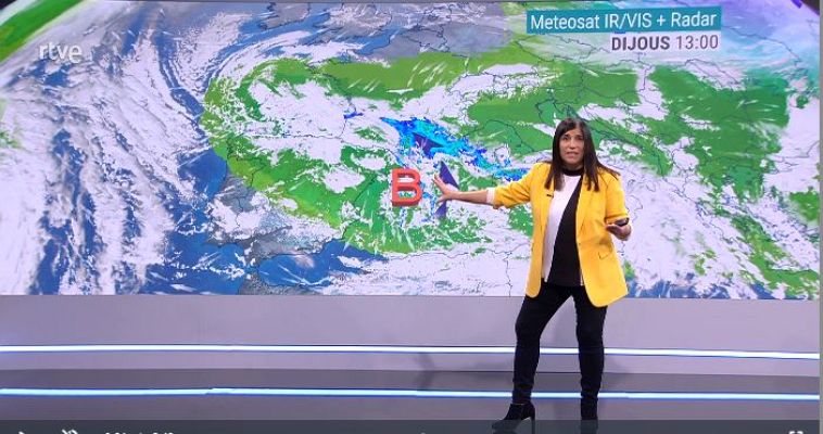 El temps - La pluja i la neu van de baixa, torna l'anticicló