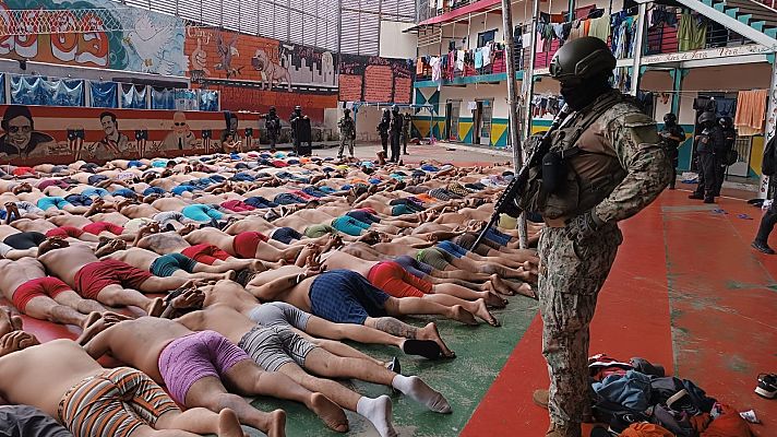 Telediario 1 - Ecuador quiere deportar a 1.500 presos extranjeros