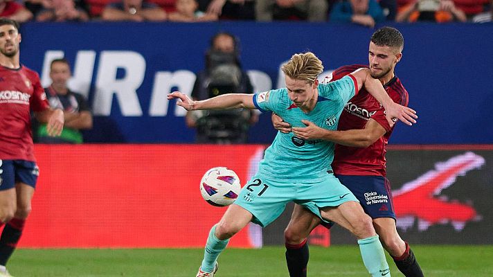 Telediario 1 - Osasuna se aferra a la garra para derrotar al Barça en la Supercopa