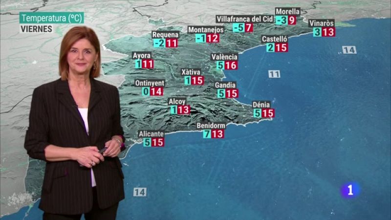 El tiempo en la Comunitat Valenciana 11/01/24 ver ahora