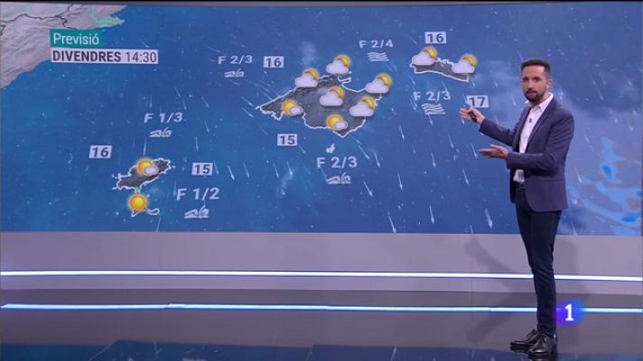 Informatiu Balear - El temps a les Illes Balears - 11/01/24
