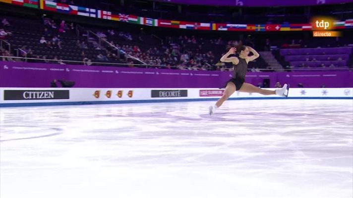 Patinaje sobre hielo - Campeonato de Europa. Corto Femenino Grupo 5 y 6
