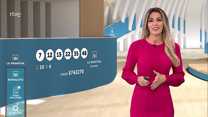 Loterías - Sorteo de la Lotería Nacional, Bonoloto, Primitiva y Jóker del 11/01/2024