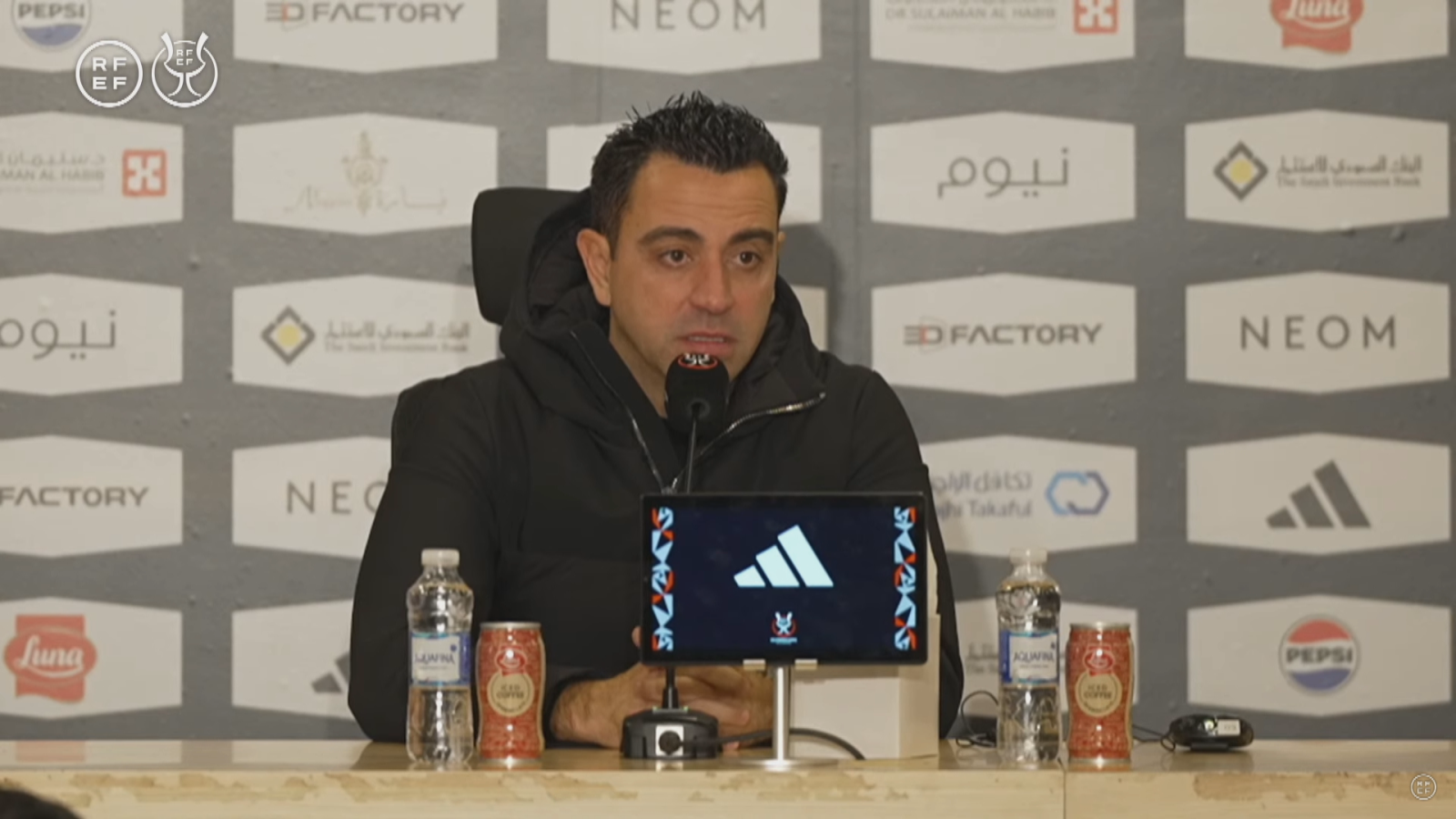 RUeda prensa Xavi