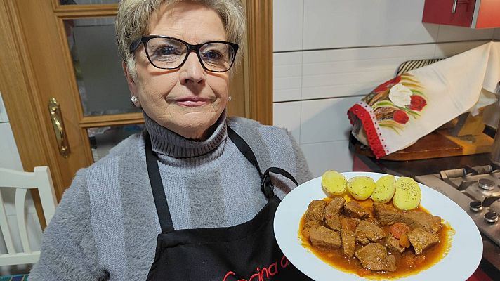 Mañaneros 360 - Receta de guiso de carne de cerdo en salsa