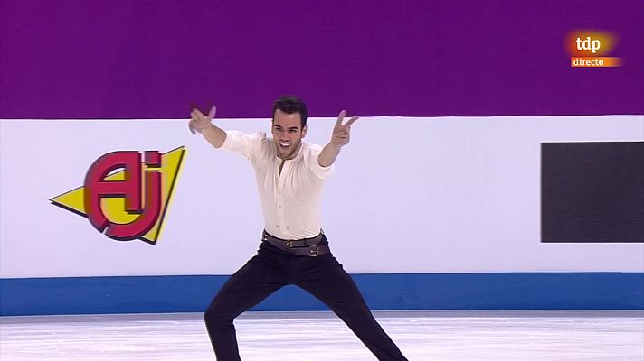 Patinaje sobre hielo - Tomàs Guarino termina 18º en la final del Europeo de patinaje artístico