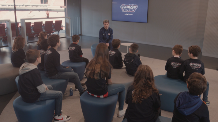 Fútbol - Antoine Griezmann se somete a los periodistas más exigentes: "Mi gol más especial fue el primero en el Metropolitano"