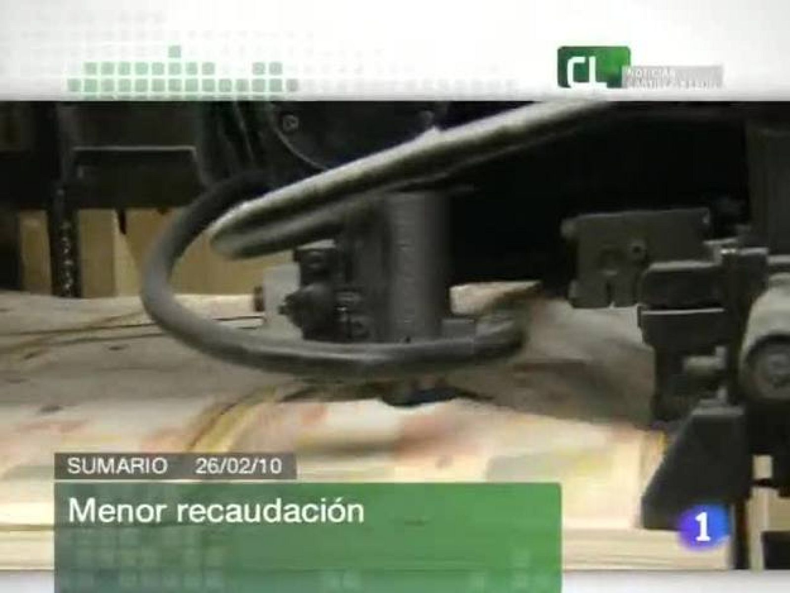 Noticias Castilla y León. Informativo Territorial de Castilla y León. (26/02/10)