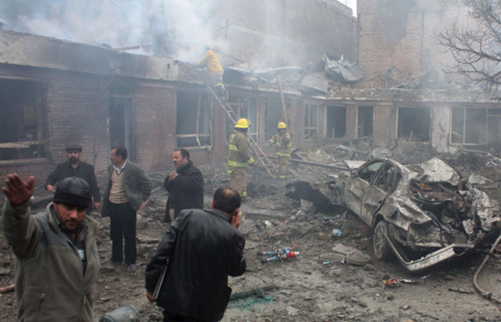 Atentado múltiple en pleno centro de Kabul | Ver