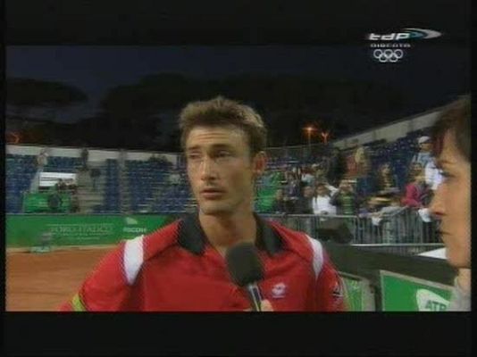  - Ferrero se lamenta por su actuación