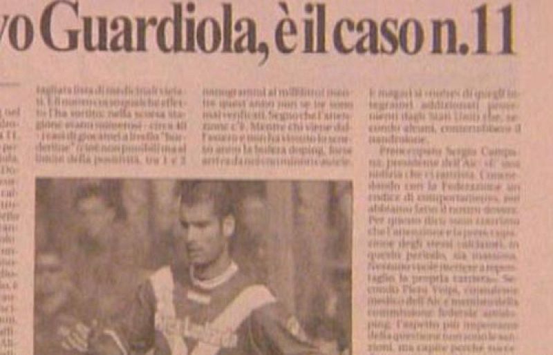 Doping, Pep lucha por su honor