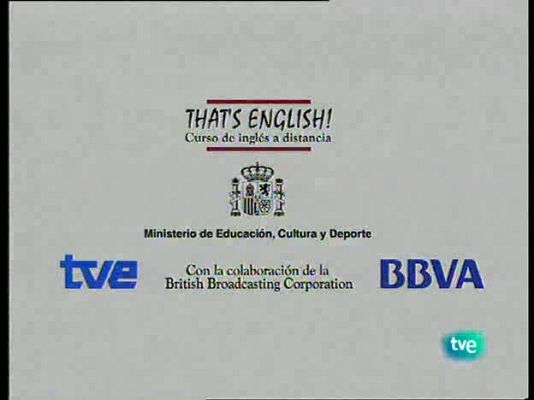 That's English - Módulo 5 - Unidad 7 - Programa 1