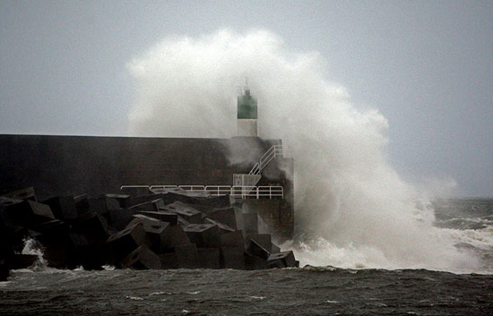 La borrasca deja la primera víctima mortal