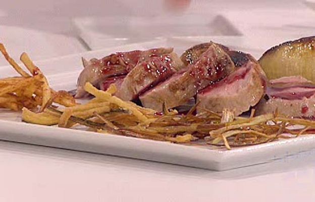 RTVE Cocina - Solomillos de cerdo con frambuesas