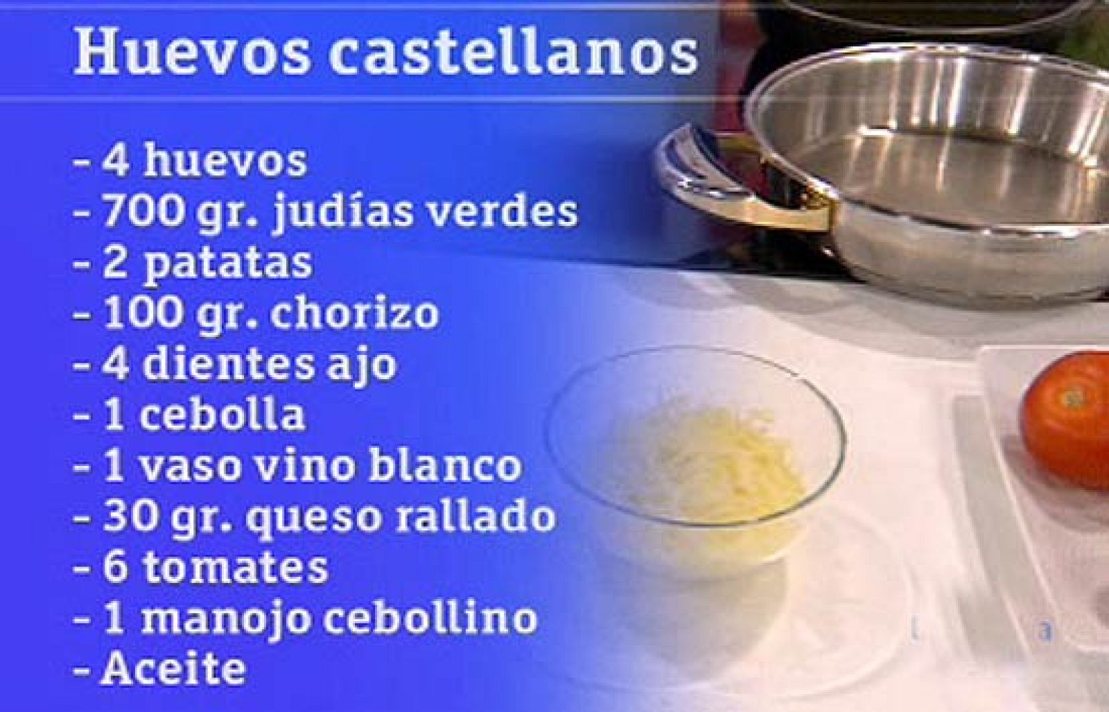 Saber cocinar - Huevos castellanos - RTVE Cocina | Ver
