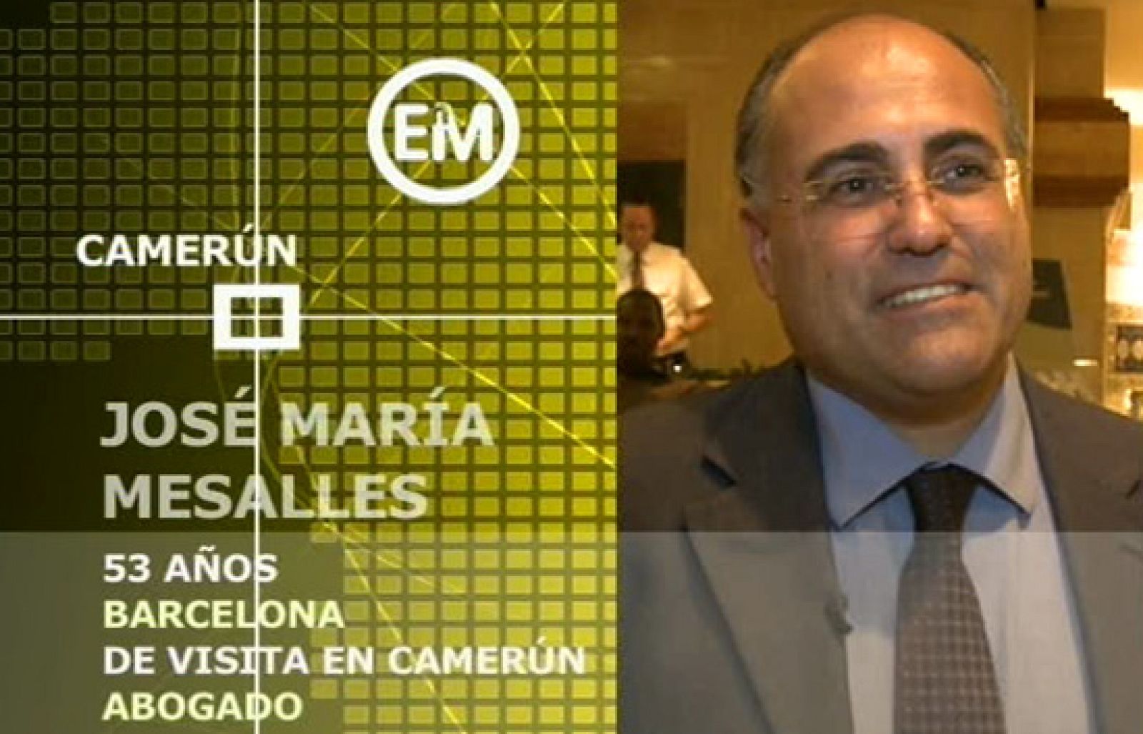 Españoles en Camerún - José María