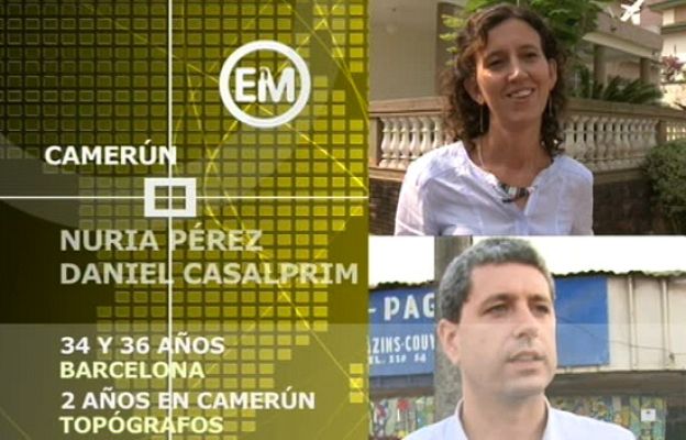 Españoles en el mundo - Camerún - Nuria y Dani