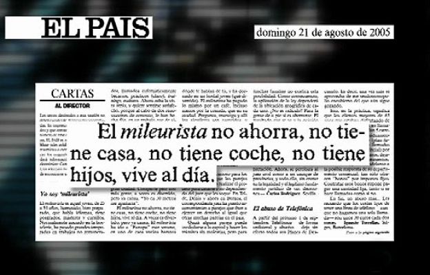 La 2 Noticias - Así surgió el término mileurista