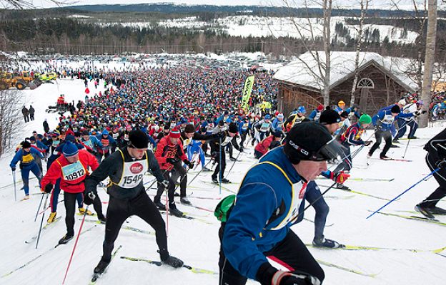  - Multitudinario maratón de esquí