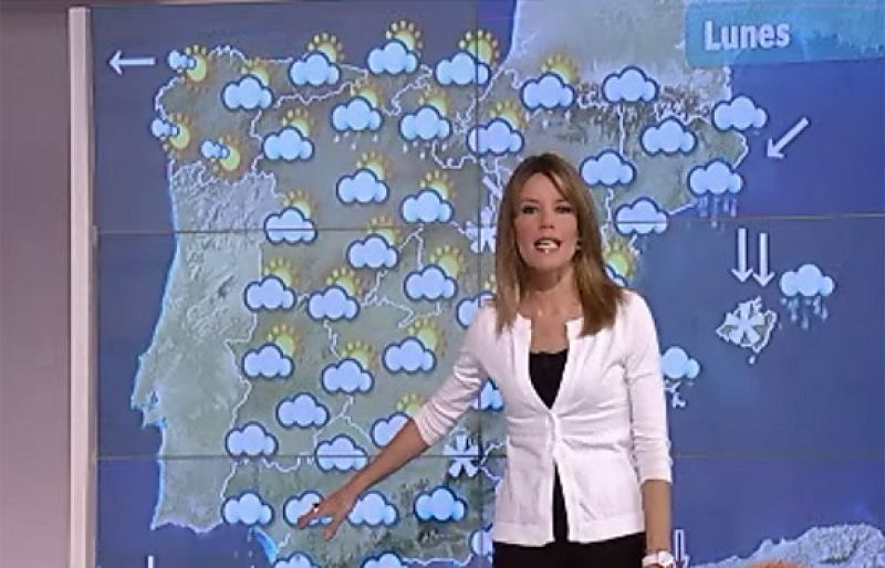 Nieve en cotas muy bajas