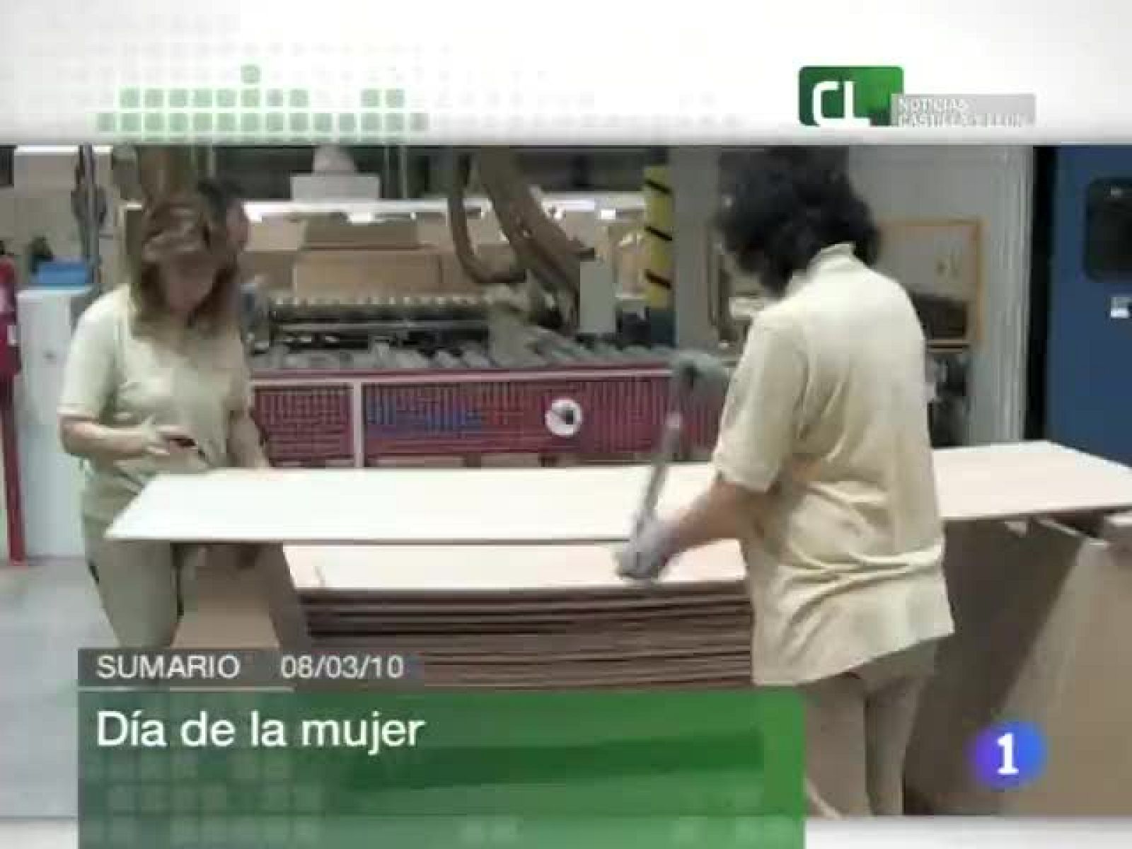 Noticias Castilla y León. Informativo Territorial de Castill y León. (08/03/10)