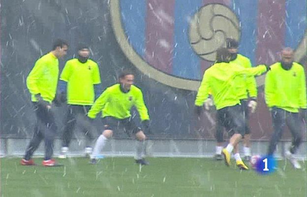  - Entrenamiento blanco en Can Barça