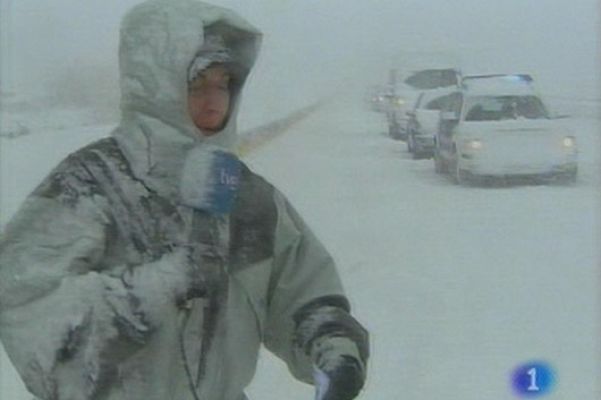 L'Informatiu - Nevada 8 de març a Catalunya